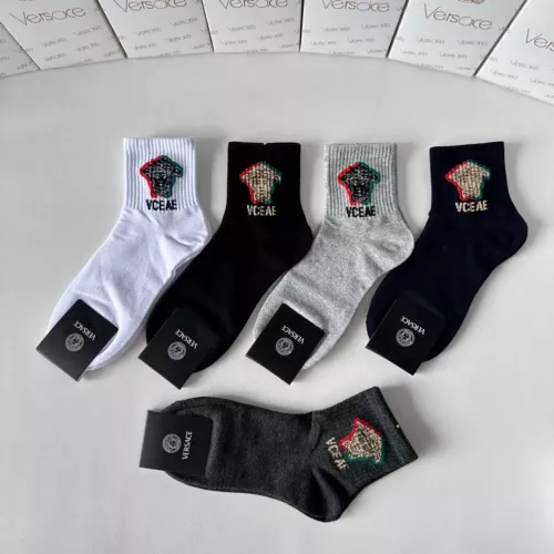 Replica Versace Socks #1287521 $27.00 USD for Wholesale