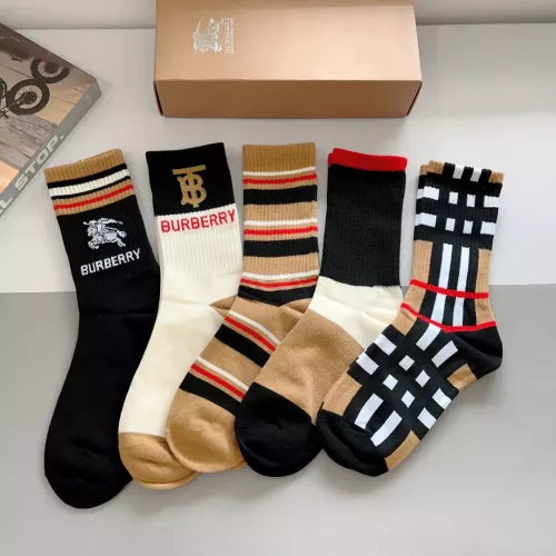 Replica Burberry Socks #1287644 $29.00 USD for Wholesale