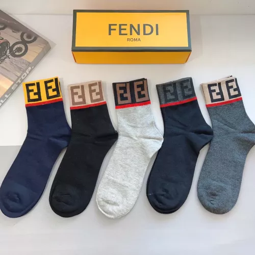 Cheap Fendi Socks For Men #1287653, $$29.00 USD On Fendi Socks