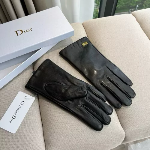 Replica Christian Dior Gloves For Women #1287783 $45.00 USD for Wholesale