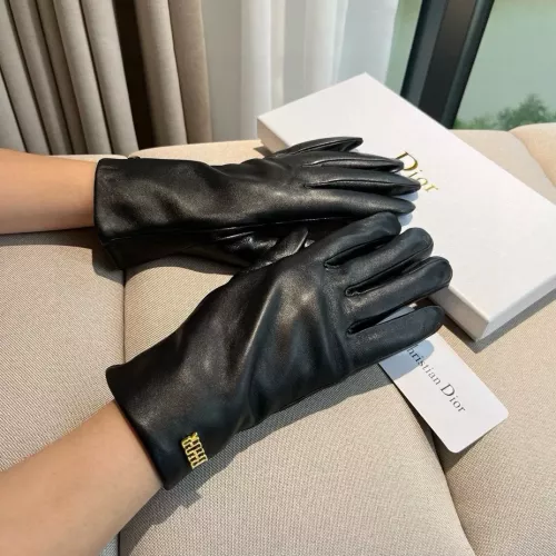 Replica Christian Dior Gloves For Women #1287783 $45.00 USD for Wholesale