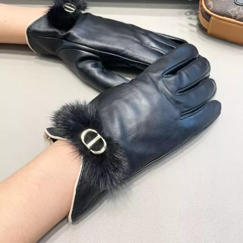 Replica Christian Dior Gloves For Women #1287792 $48.00 USD for Wholesale