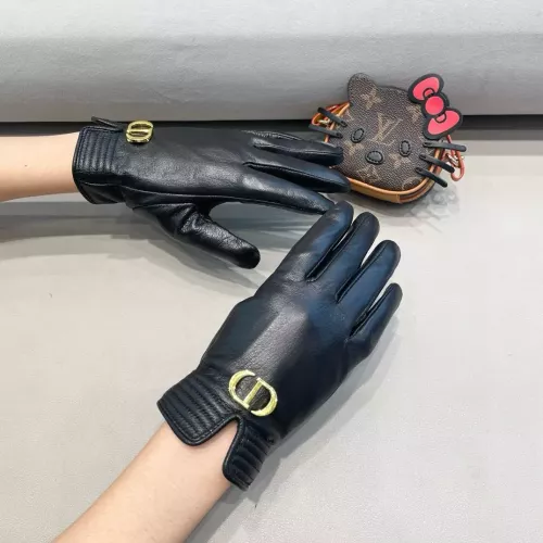 Replica Christian Dior Gloves For Women #1287794 $48.00 USD for Wholesale