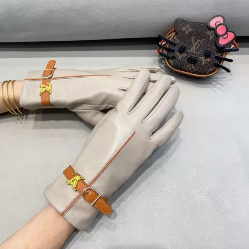 Replica Louis Vuitton LV Gloves For Women #1287795 $52.00 USD for Wholesale