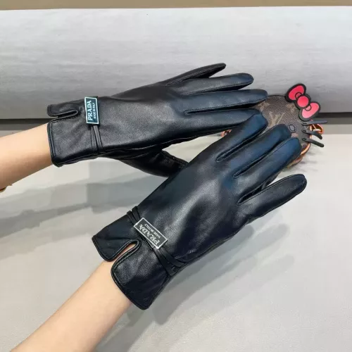 Replica Prada Gloves For Women #1287819 $48.00 USD for Wholesale