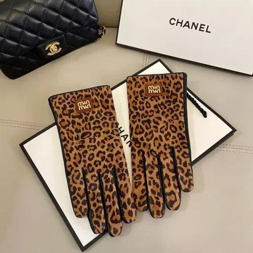 Replica MIU MIU Gloves For Women #1287916 $48.00 USD for Wholesale