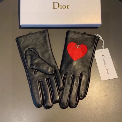 Replica Christian Dior Gloves For Women #1287929 $48.00 USD for Wholesale