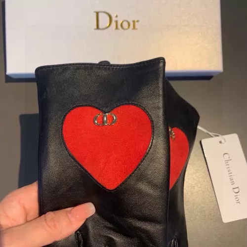 Replica Christian Dior Gloves For Women #1287929 $48.00 USD for Wholesale