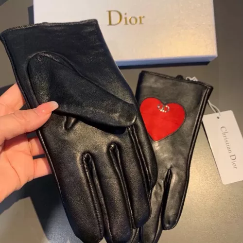 Replica Christian Dior Gloves For Women #1287929 $48.00 USD for Wholesale