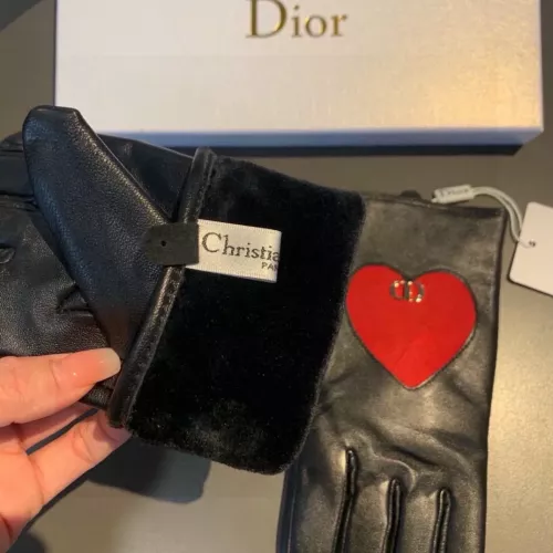 Replica Christian Dior Gloves For Women #1287929 $48.00 USD for Wholesale