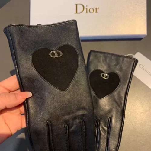 Replica Christian Dior Gloves For Women #1287930 $48.00 USD for Wholesale