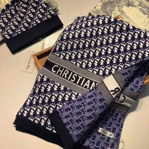 Cheap Christian Dior Hat and Scarf Set #1287936, $$64.00 USD On Christian Dior Hat and Scarf and Glove Set