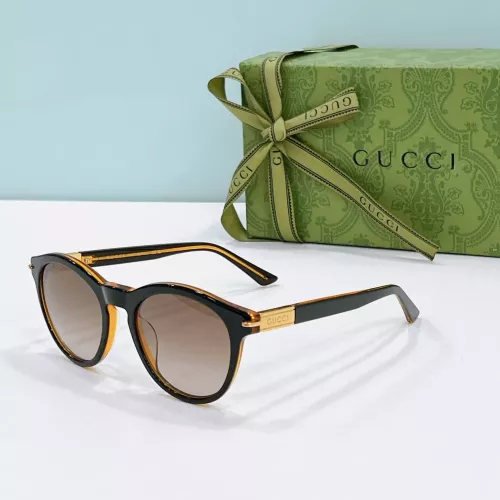 Cheap Gucci AAA Quality Sunglasses #1287989, $$45.00 USD On Gucci AAA Quality Sunglasses