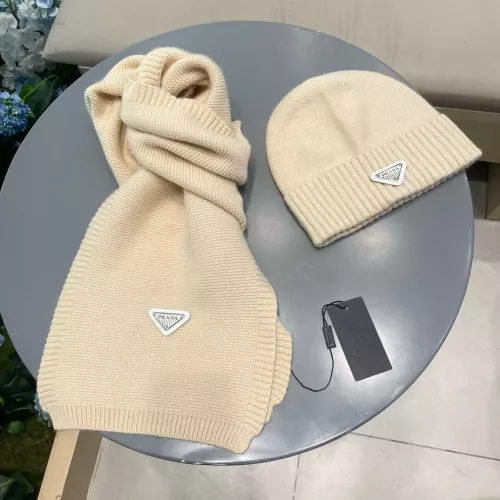 Replica Prada Hat and Scarf Set #1288001 $64.00 USD for Wholesale