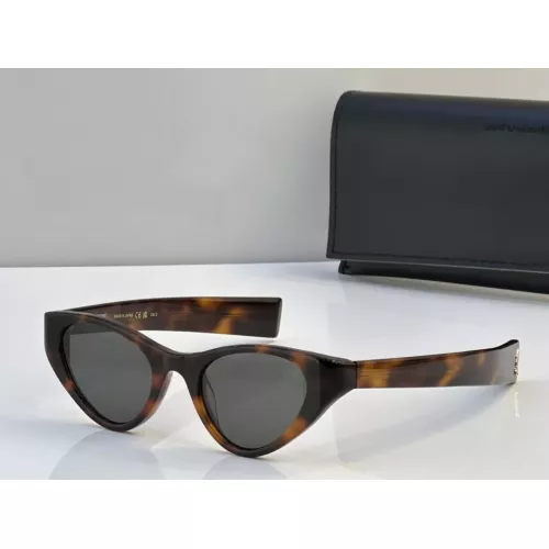 Cheap Yves Saint Laurent YSL AAA Quality Sunglasses #1288024, $$60.00 USD On Yves Saint Laurent YSL AAA Quality Sunglasses