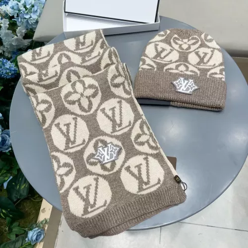 Cheap Louis Vuitton LV Hat and Scarf Set #1288034, $$60.00 USD On Louis Vuitton LV Hat and Scarf and Glove Set