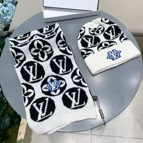 Cheap Louis Vuitton LV Hat and Scarf Set #1288035, $$60.00 USD On Louis Vuitton LV Hat and Scarf and Glove Set