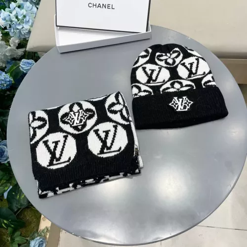 Replica Louis Vuitton LV Hat and Scarf Set #1288036 $60.00 USD for Wholesale