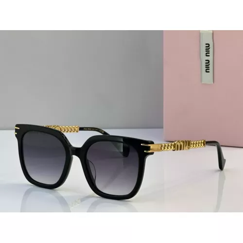 Cheap MIU MIU AAA Quality Sunglasses #1288266, $$60.00 USD On MIU MIU AAA Sunglasses