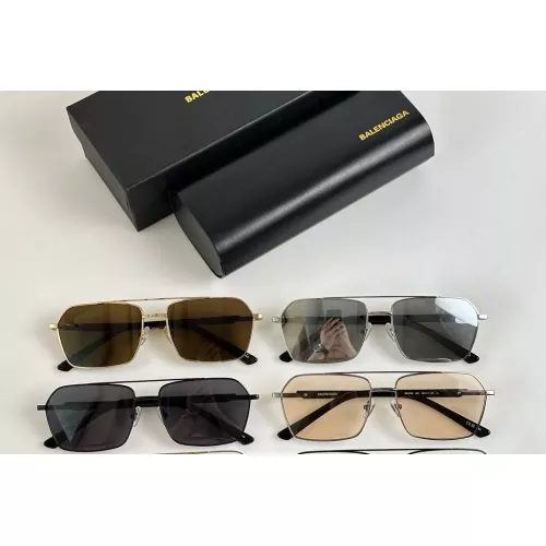 Replica Balenciaga AAA Quality Sunglasses #1288296 $45.00 USD for Wholesale