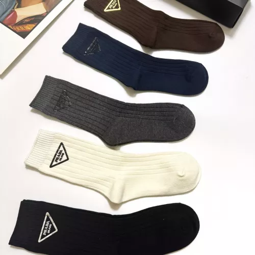 Replica Prada Socks #1288315 $29.00 USD for Wholesale