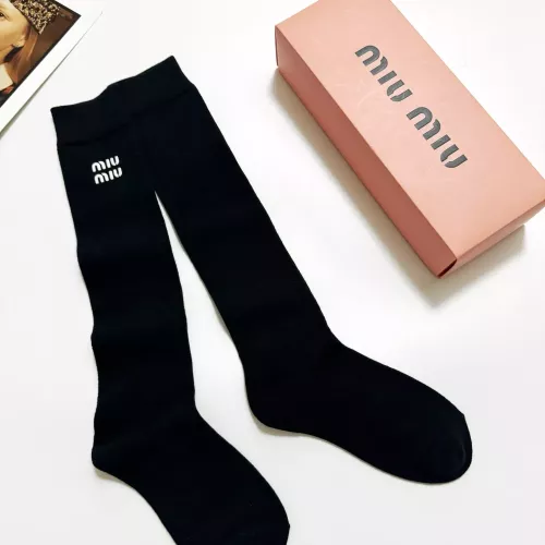 Replica MIU MIU Socks #1288319 $29.00 USD for Wholesale