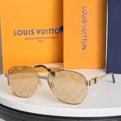 Cheap Louis Vuitton AAA Quality Sunglasses #1288592, $$48.00 USD On Louis Vuitton AAA Quality Sunglasses