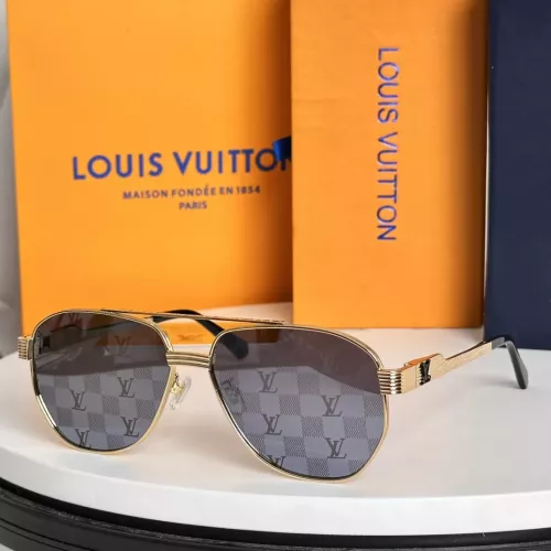 Cheap Louis Vuitton AAA Quality Sunglasses #1288593, $$48.00 USD On Louis Vuitton AAA Quality Sunglasses