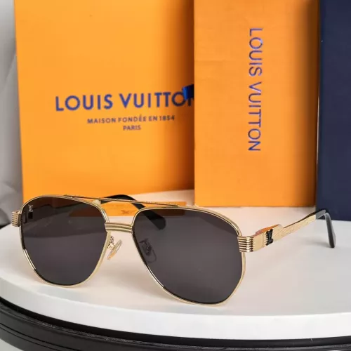 Cheap Louis Vuitton AAA Quality Sunglasses #1288594, $$48.00 USD On Louis Vuitton AAA Quality Sunglasses