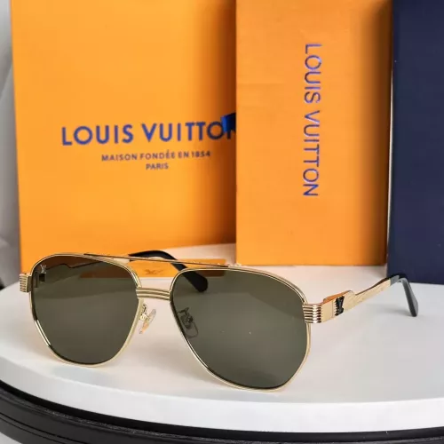 Cheap Louis Vuitton AAA Quality Sunglasses #1288596, $$48.00 USD On Louis Vuitton AAA Quality Sunglasses