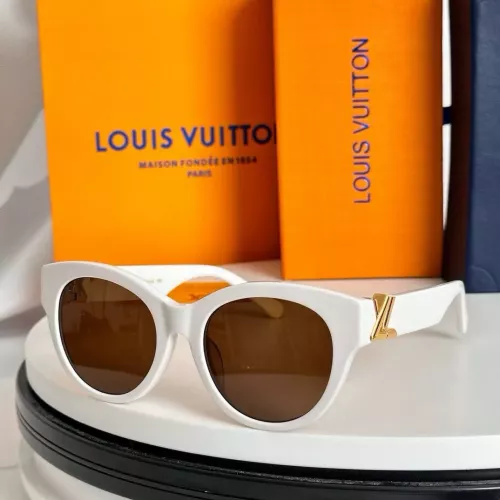 Cheap Louis Vuitton AAA Quality Sunglasses #1288602, $$48.00 USD On Louis Vuitton AAA Quality Sunglasses