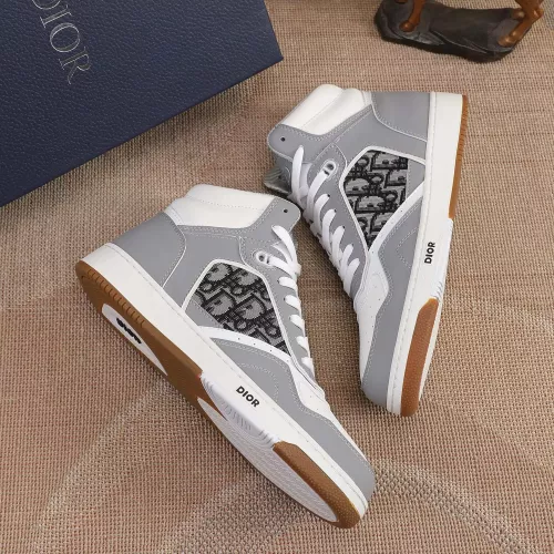 Replica Christian Dior High Top Shoes For Men #1289125 $80.00 USD for Wholesale