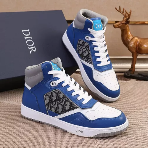 Replica Christian Dior High Top Shoes For Men #1289146 $80.00 USD for Wholesale