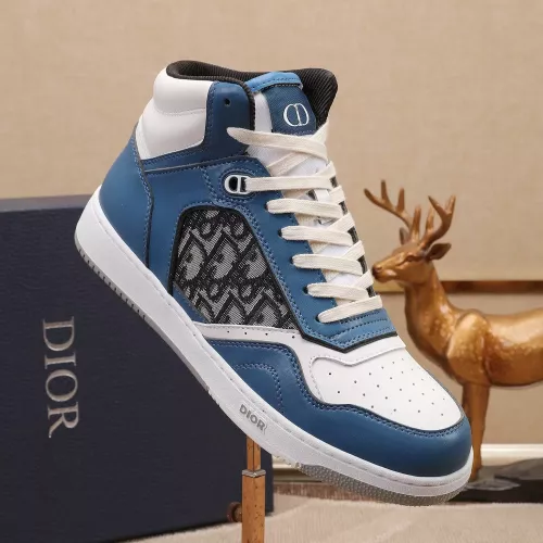 Replica Christian Dior High Top Shoes For Men #1289151 $80.00 USD for Wholesale