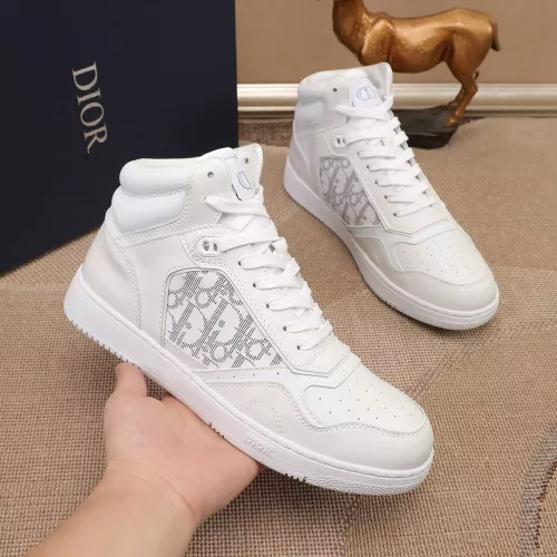 Replica Christian Dior High Top Shoes For Men #1289168 $80.00 USD for Wholesale