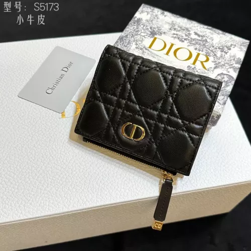 Replica Christian Dior Wallets For Women #1289173 $40.00 USD for Wholesale