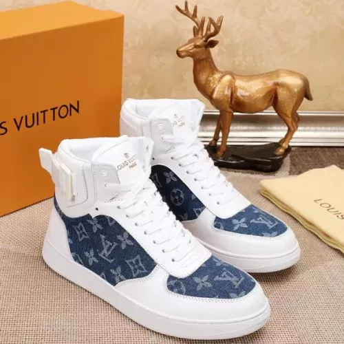 Replica Louis Vuitton High Tops Shoes For Men #1289176 $76.00 USD for Wholesale