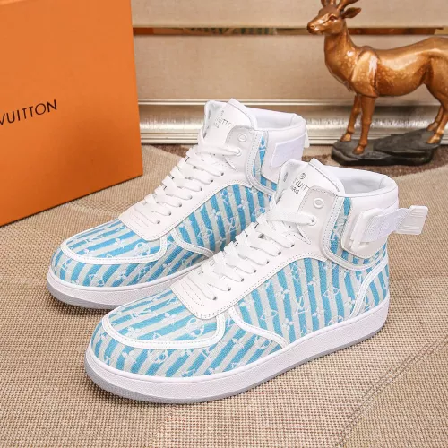 Cheap Louis Vuitton High Tops Shoes For Men #1289178, $$76.00 USD On Louis Vuitton High Tops Shoes