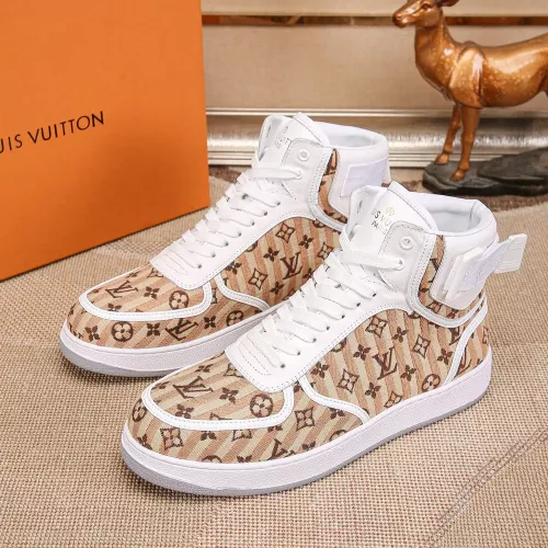 Cheap Louis Vuitton High Tops Shoes For Men #1289179, $$76.00 USD On Louis Vuitton High Tops Shoes