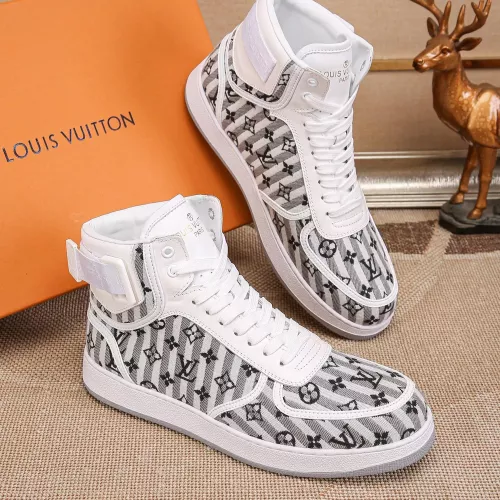 Replica Louis Vuitton High Tops Shoes For Men #1289180 $76.00 USD for Wholesale