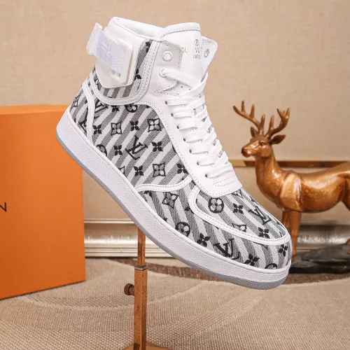 Replica Louis Vuitton High Tops Shoes For Men #1289180 $76.00 USD for Wholesale