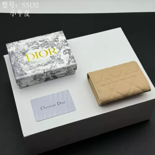 Replica Christian Dior Wallets For Women #1289181 $40.00 USD for Wholesale