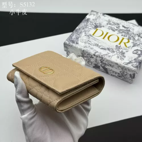 Replica Christian Dior Wallets For Women #1289181 $40.00 USD for Wholesale