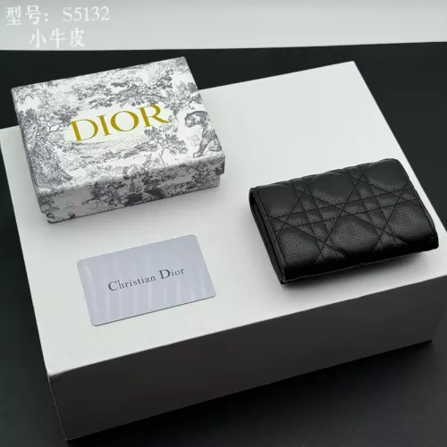 Replica Christian Dior Wallets For Women #1289186 $40.00 USD for Wholesale