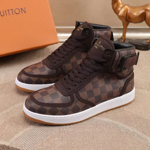 Cheap Louis Vuitton High Tops Shoes For Men #1289199, $$76.00 USD On Louis Vuitton High Tops Shoes