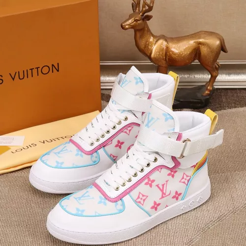 Cheap Louis Vuitton High Tops Shoes For Women #1289202, $$80.00 USD On Louis Vuitton High Tops Shoes