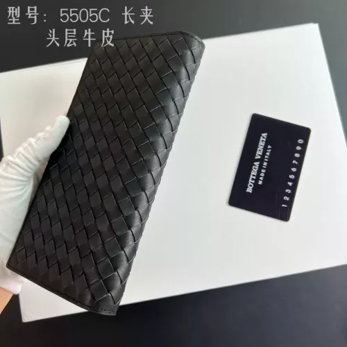 Replica Bottega Veneta BV Wallets For Men #1289212 $42.00 USD for Wholesale