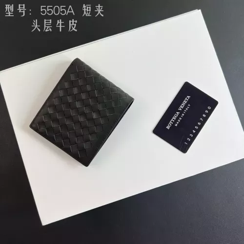 Replica Bottega Veneta BV Wallets For Men #1289213 $40.00 USD for Wholesale