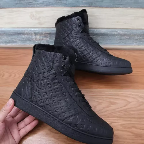 Replica Louis Vuitton High Tops Shoes For Men #1289221 $118.00 USD for Wholesale