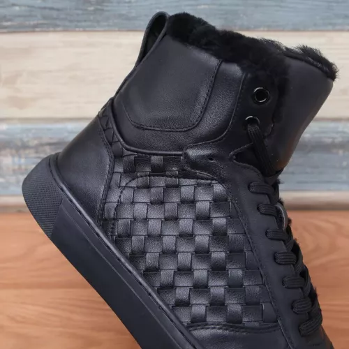 Replica Bottega Veneta BV High Tops Shoes For Men #1289224 $122.00 USD for Wholesale